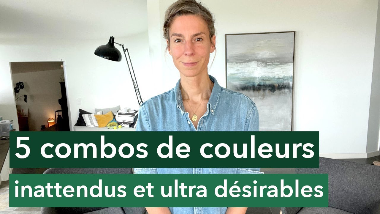 5 combos de couleurs inattendus et ultra désirables