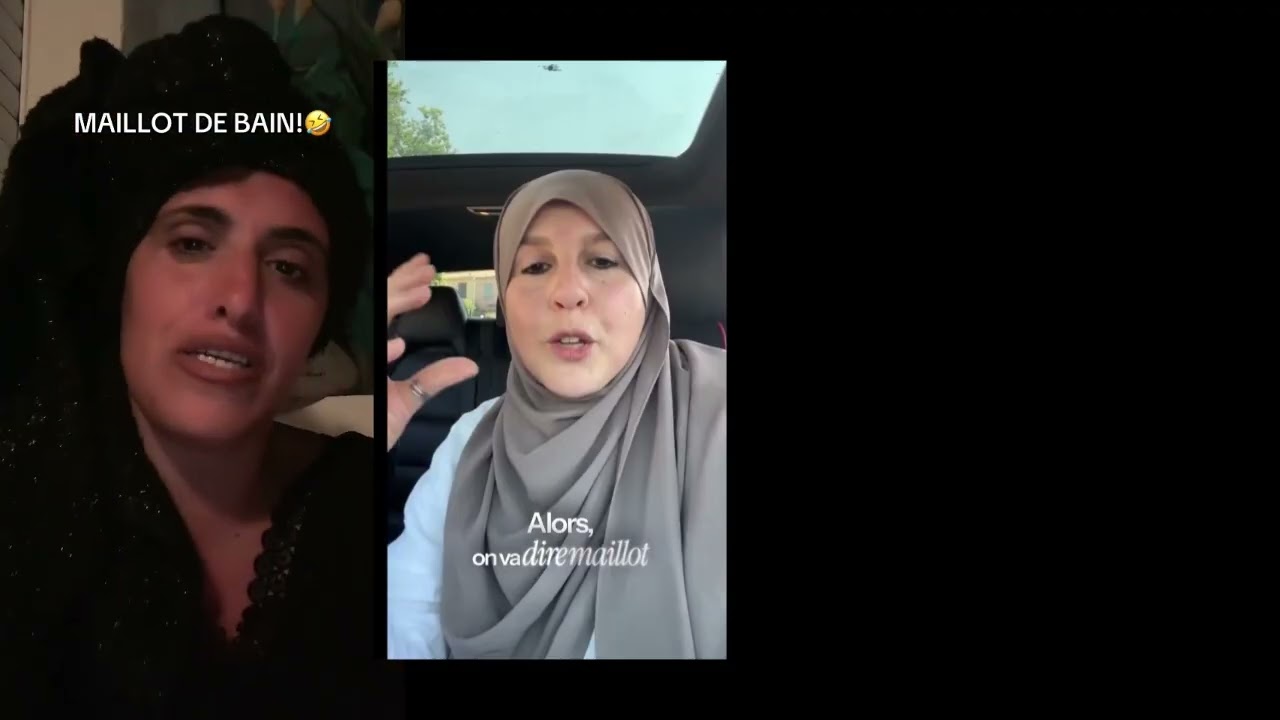 Cette musulmane protège les yeux de ses enfants contre les femmes en bikini sur les plages!
