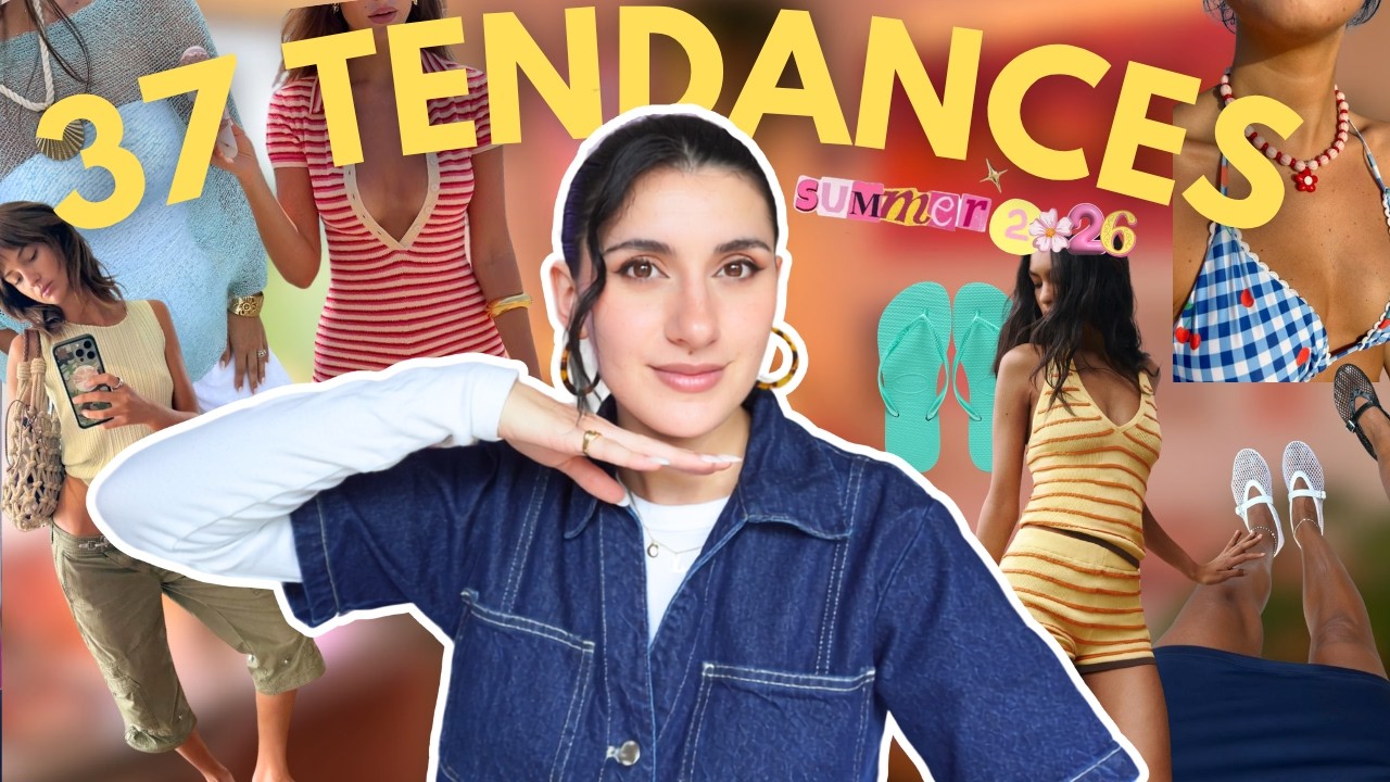 TOUTES LES TENDANCES MODE ÉTÉ 2026 🥥🌴☀️