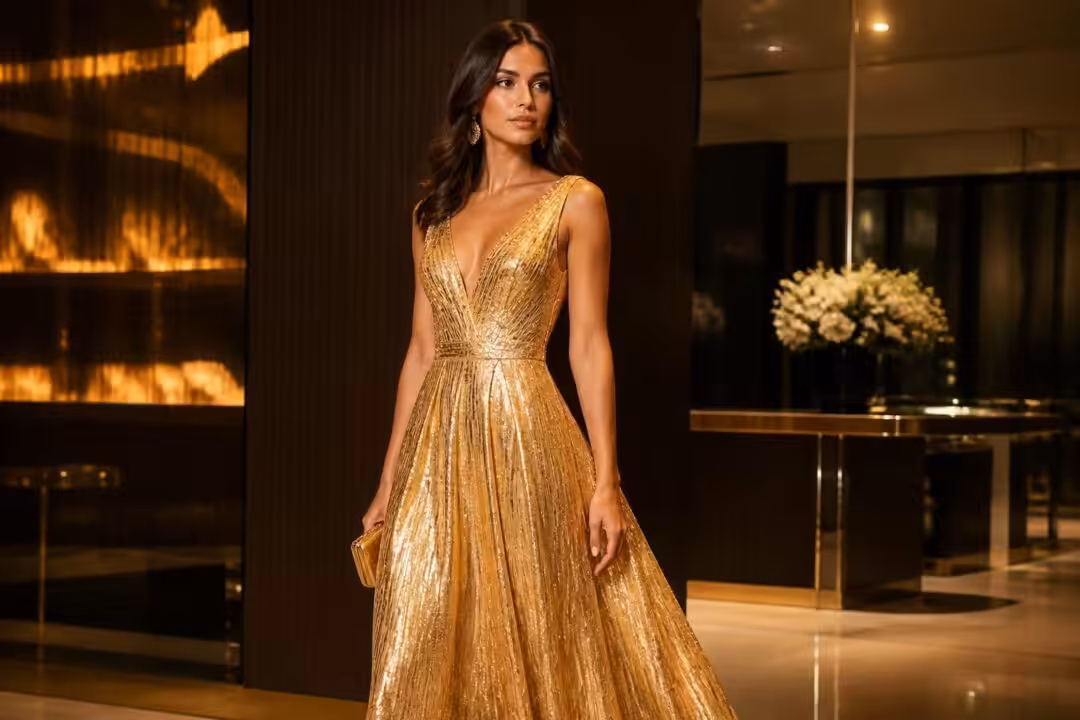 découvrez notre collection de robes or, parfaites pour une soirée d'élégance et de brillance. soyez éblouissante et sophistiquée en toute occasion.