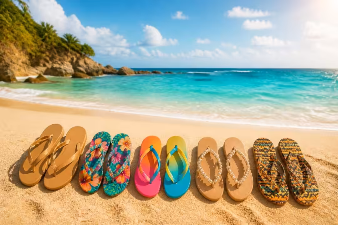 découvrez notre sélection de 5 modèles de tongs incontournables pour cet été. trouvez la paire idéale qui allie style et confort et craquez pour la tendance plage !